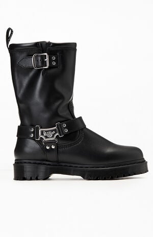 Anistone Hi Leather Biker Boots image number 1