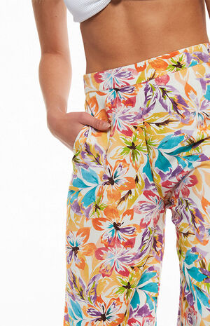 Multicolor Midnight Avenue Wide Leg Pants image number 3