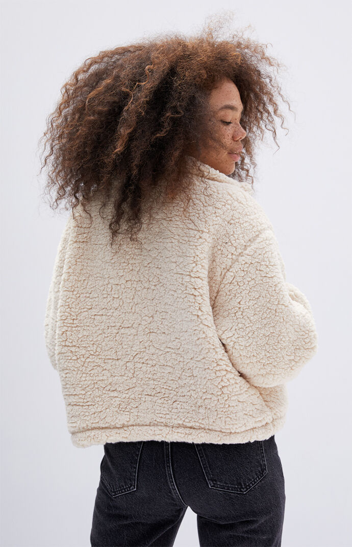 La hearts online teddy jacket