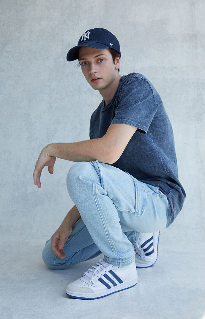 Atlas Light Wash Skinny Denim Comfort Jeans