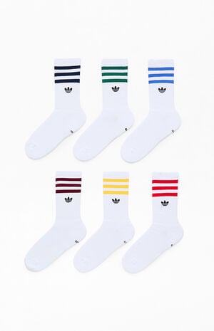 6 Pack Originals Roller Crew Socks image number 2