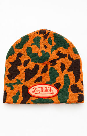 Camo Skull Beanie image number 3