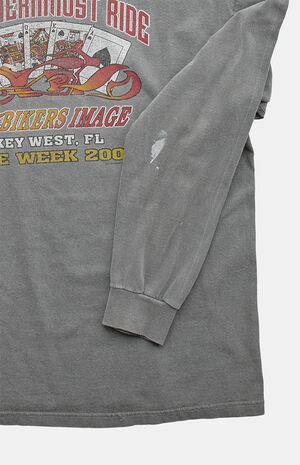 2000s Bike Week Key West FL Graphic T-Shirt image number 4