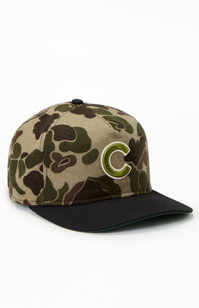 New Era Chicago Cubs Wool Duck Camo 19TWENTY Dad Hat