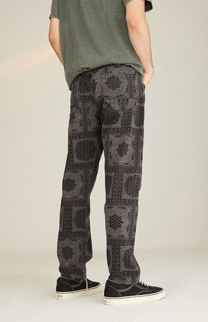 Vintage Loose Bandana Jeans image number 4