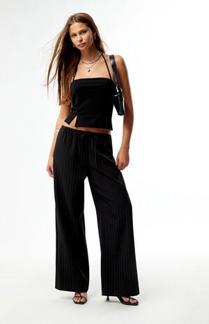 Easy Pinstripe Baggy Pants image number 1