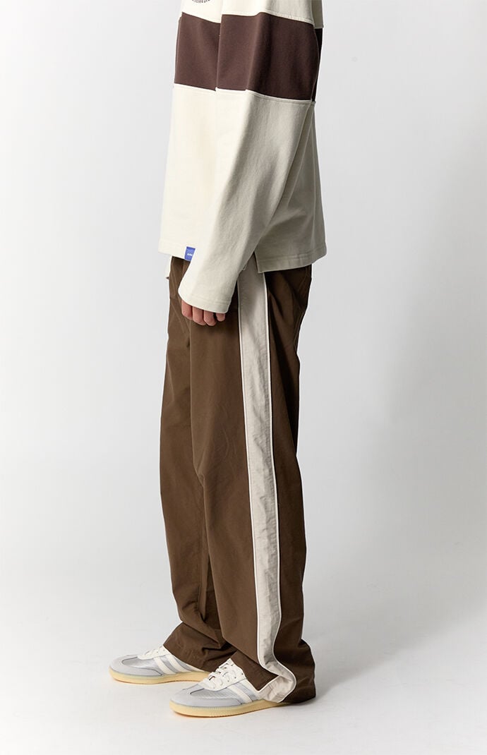 Pacsun Brown Brodie Baggy Track Pants