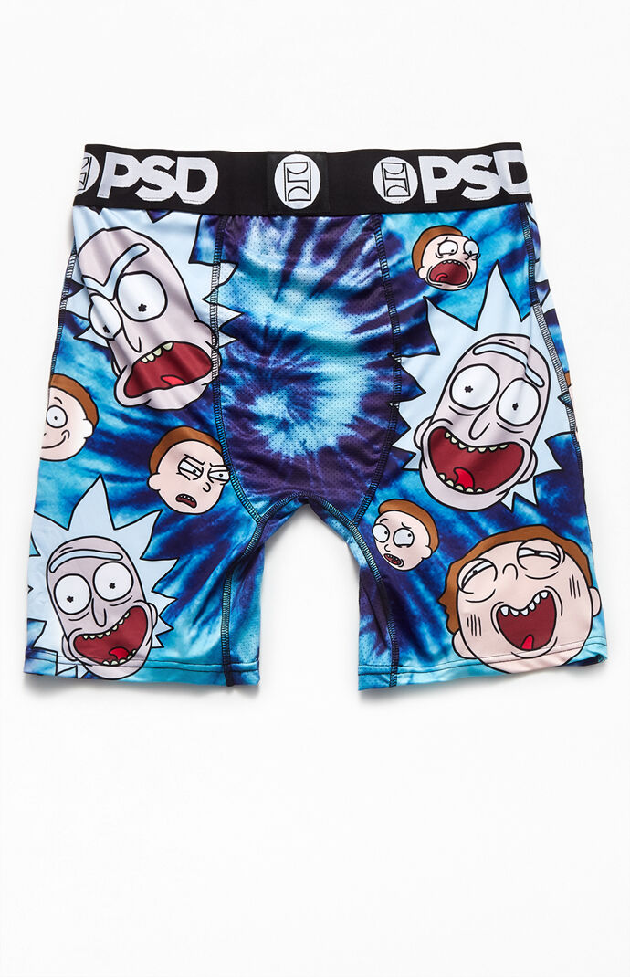 Tie-Dyed Rick And Morty Boxer Briefs