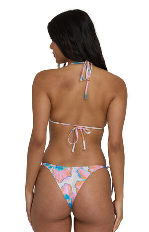 Floral Dippi Side Tie Bikini Bottom image number 3