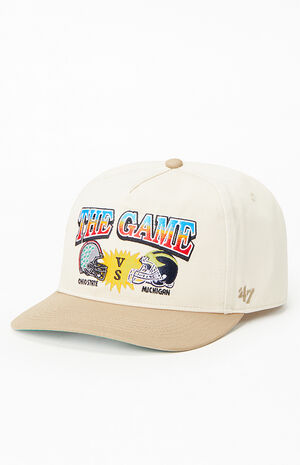 The Game Ohio State vs Michigan Hitch Snapback Hat image number 4