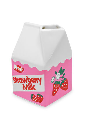 Strawberry Milk Vase image number 2
