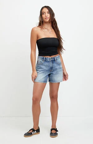 Sophie Jean Mom Shorts Medium Blue image number 1