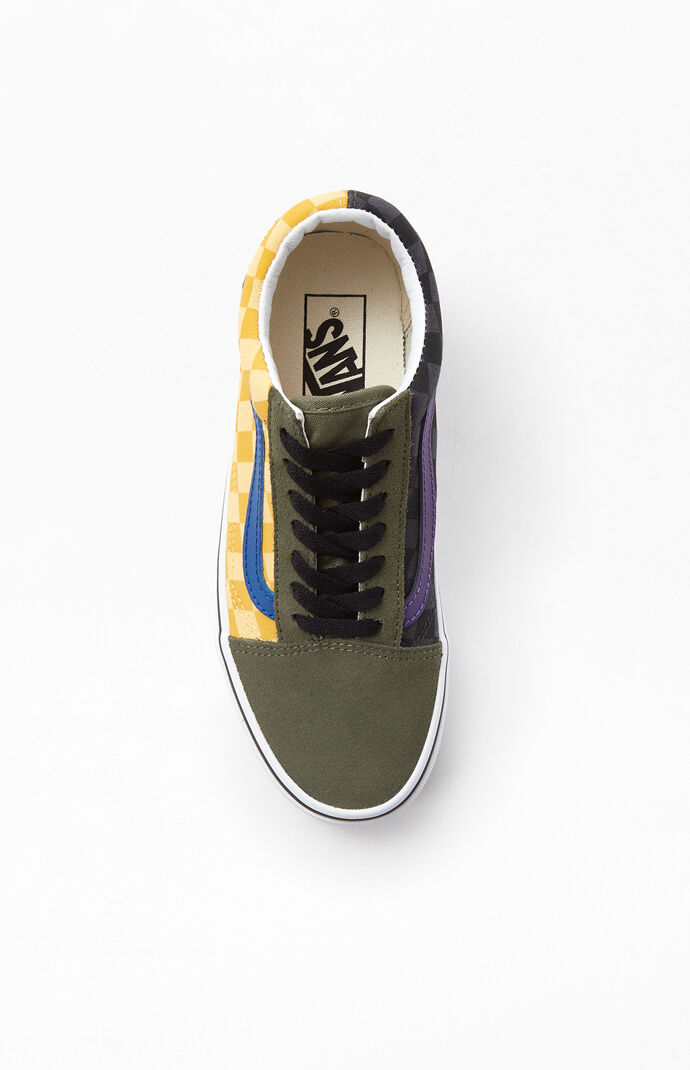 yellow and green vans