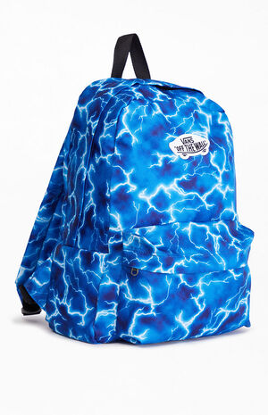 Vans Kids Blue New Skool Backpack | PacSun