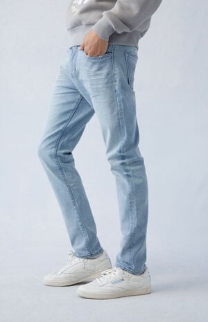 Eco Comfort Stretch Light Indigo Slim Jeans image number 3
