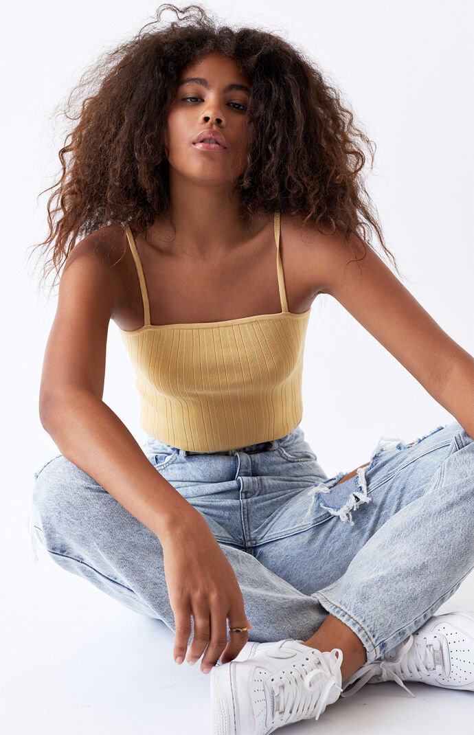 Ribbed Knit Tank Top