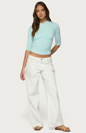 Calypso Wrap Neck Top image number 4