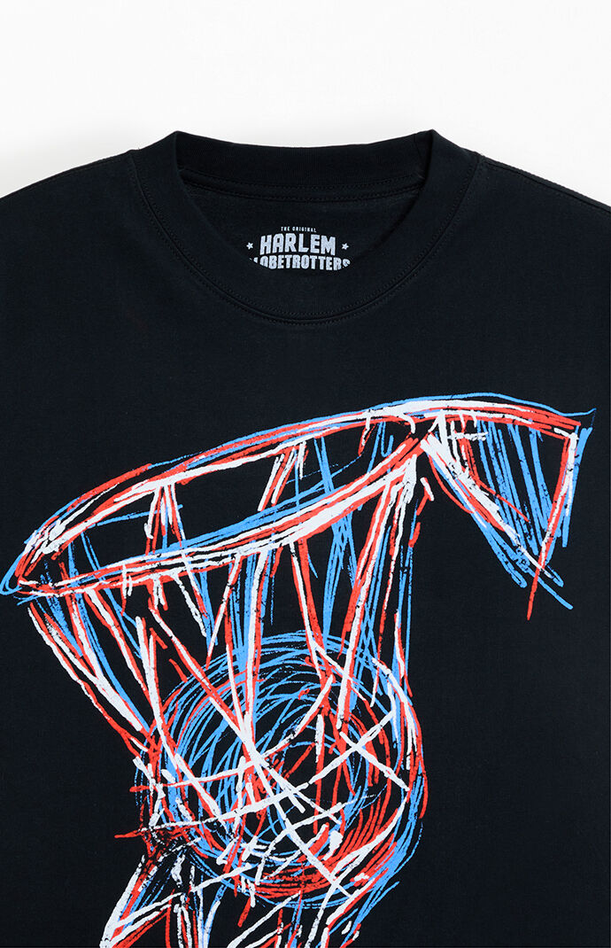 Harlem globe trotters ゲームシャツ Amazon.com: Harlem Globetrotters Too Tall #7 Black Replica