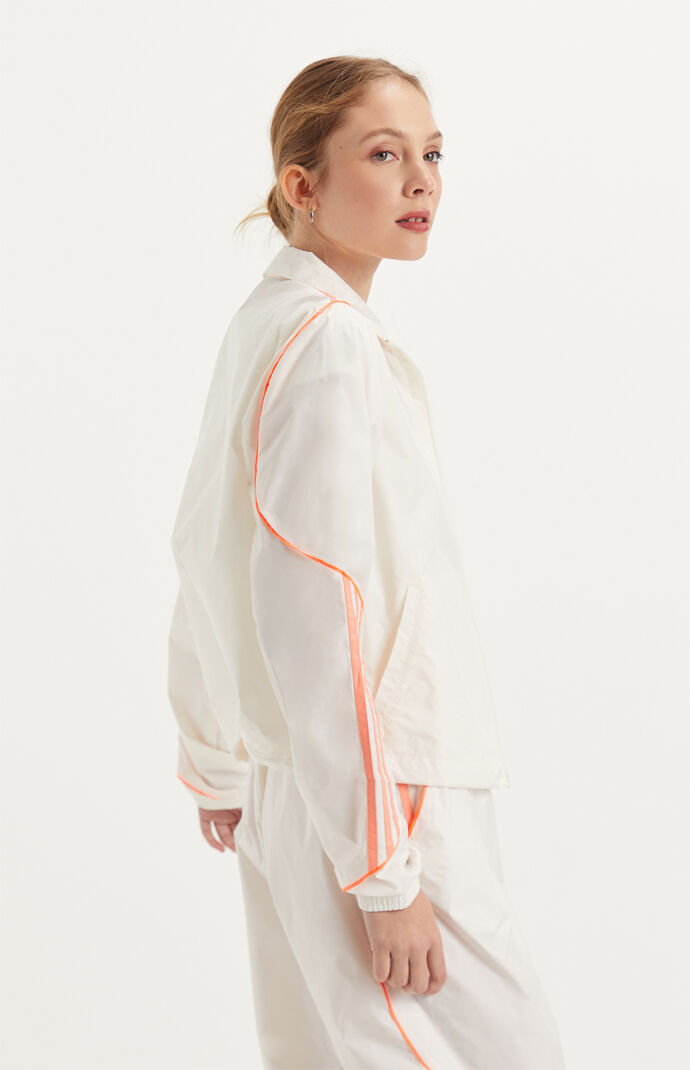 Pink & White Track Jacket