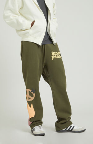 Inner Peace Puff Graphic Sweatpants image number 2
