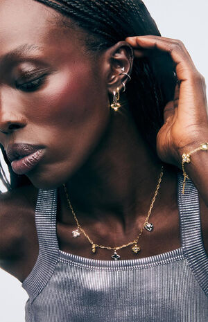 Azura Gold Charm Bracelet image number 3