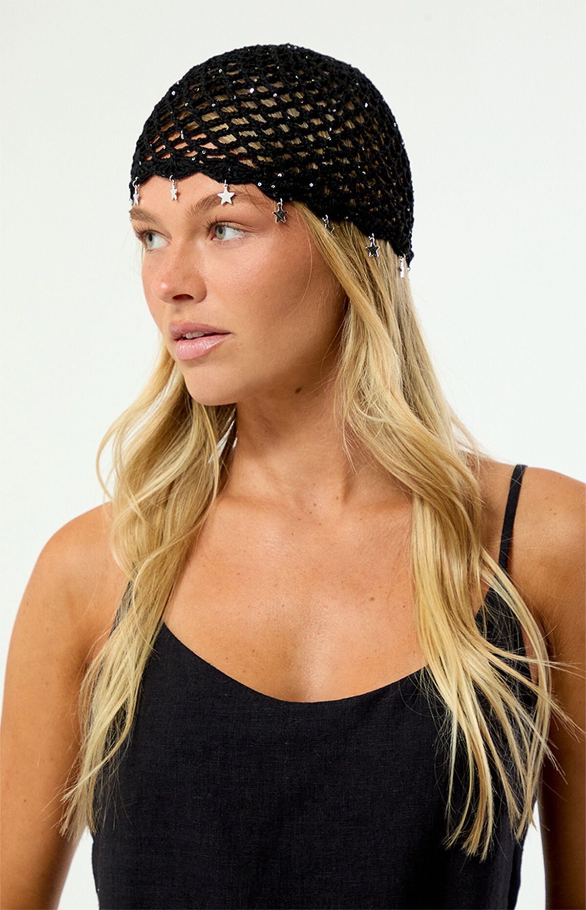 PacSun Celestial Crochet Cap