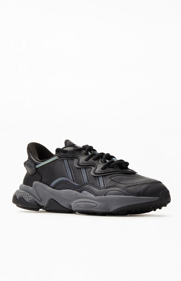 adidas Black u0026 Gray Ozweego Shoes | PacSun
