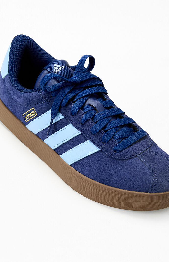 adidas Women's Blue VL Court 3.0 Sneakers