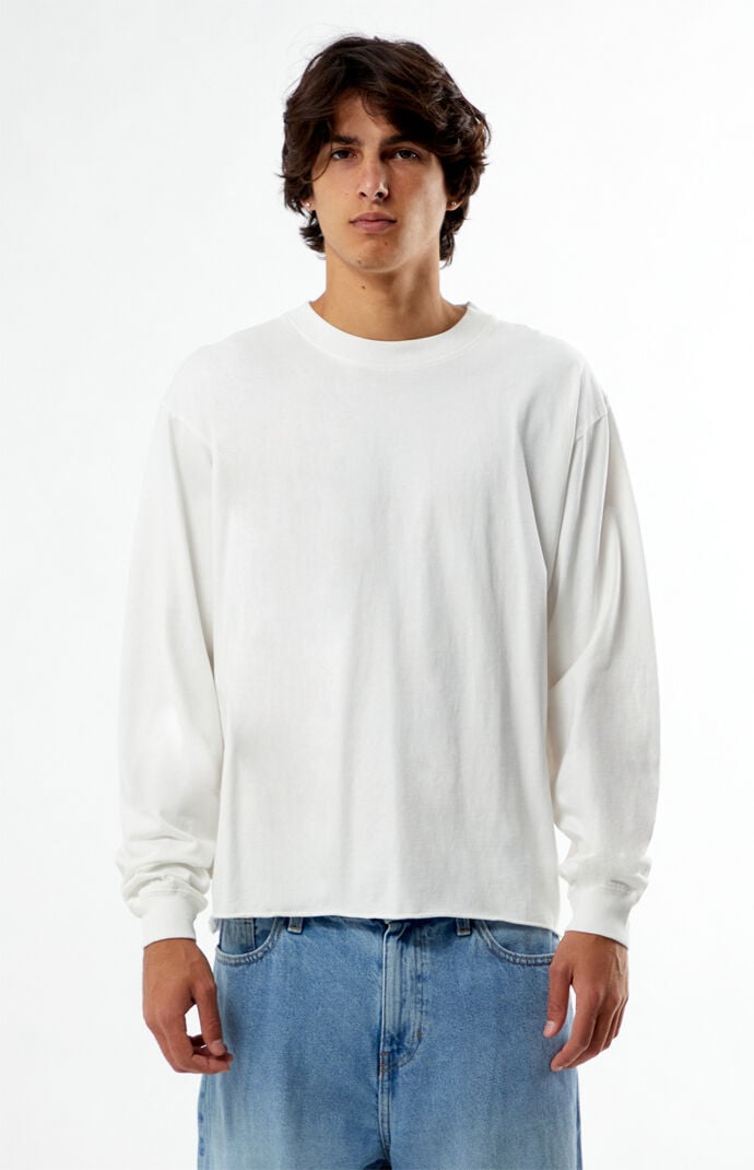 Pacsun Cropped Premium Long Sleeve T-Shirt