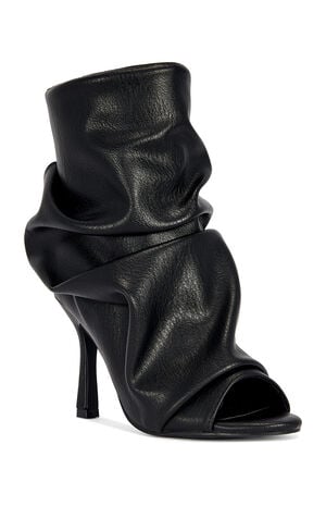 Women's Black Apex Stiletto Booties image number 2