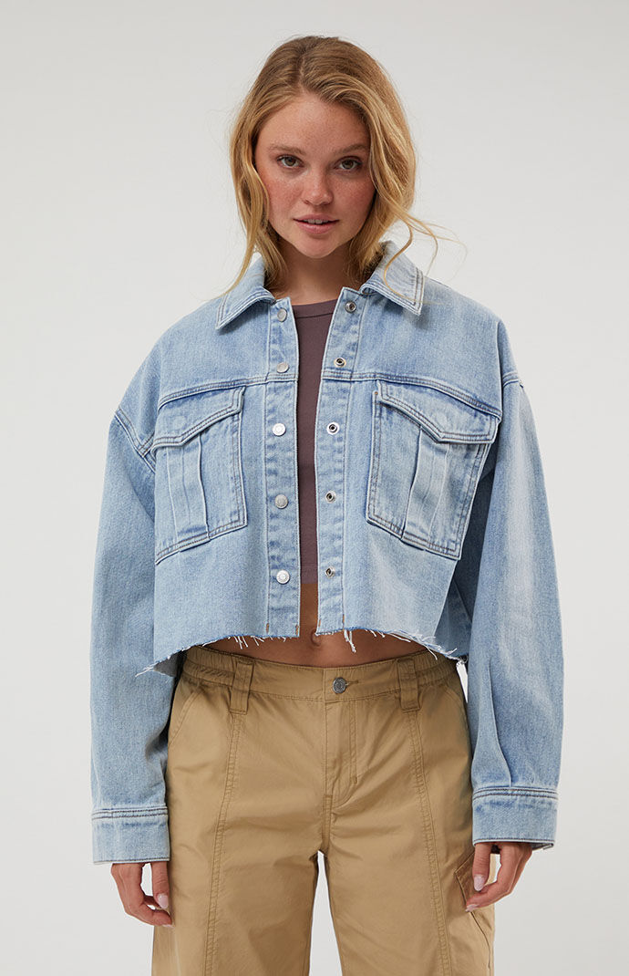 Pacsun top denim jacket