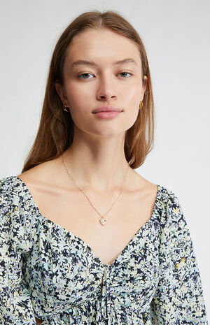 Crystal Heart Necklace image number 1