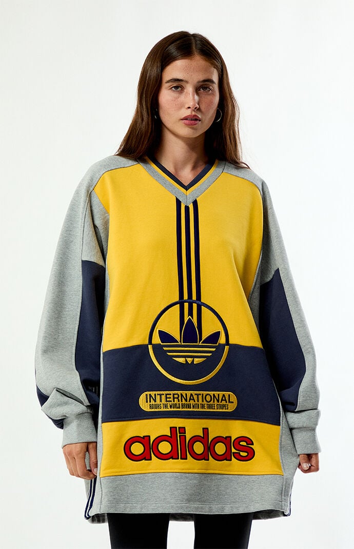 adidas International V-Neck Sweatshirt adidas International V-Neck Sweatshirt