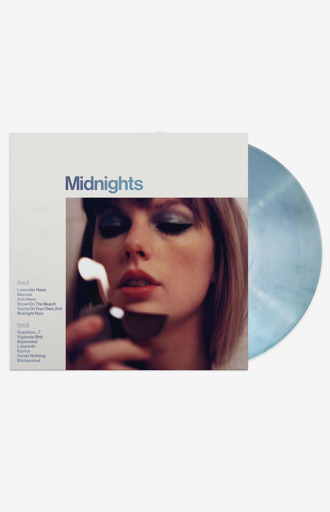 Taylor Swift Midnights (Moonstone Blue Edition) Vinyl Record