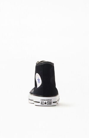 Kids Black & White Chuck Taylor All Star High Top Shoes image number 3