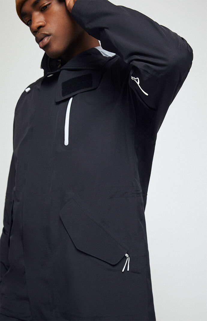 Black M-51 3-Layer Fishtail Snow Jacket