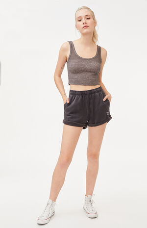 By PacSun Bunny Rolled Shorts image number 2
