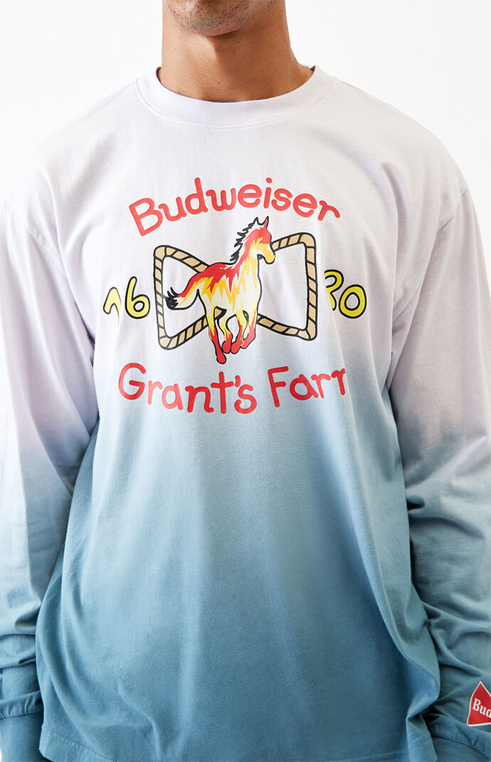 By PacSun Dip-Dyed Grant's Farm Long Sleeve T-Shirt