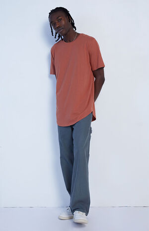 Chutney Solid Scalloped T-Shirt image number 4