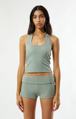 Lila Striped Halter Top image number 2