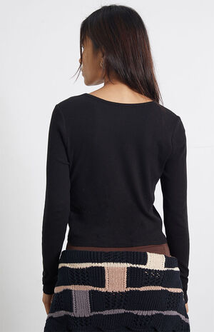 Coffee Date Long Sleeve Top image number 4