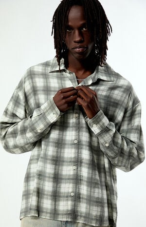 Tan Plaid Nola Long Sleeve Shirt image number 2