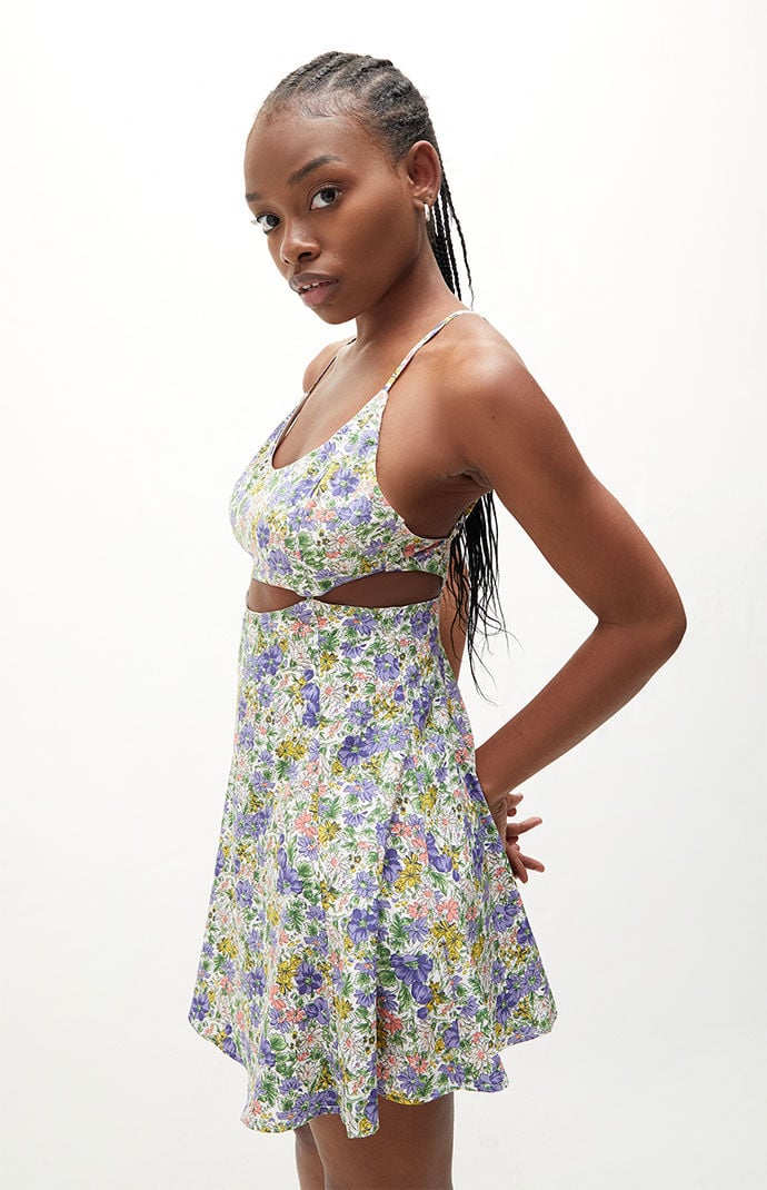 LA Hearts Cutout Bodice Mini Dress PacSun