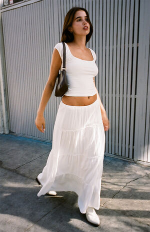 White Off-The-Shoulder Top image number 3