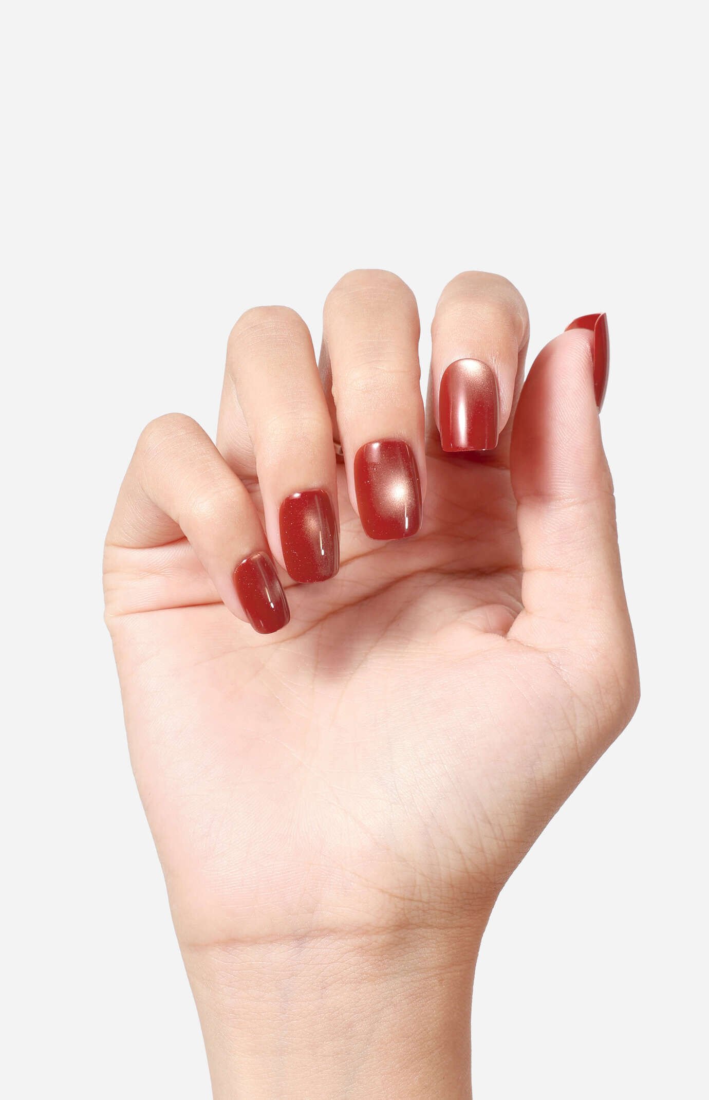 NEVER HAVE I EVER Basic But Make It Boss Square Press-On Nails