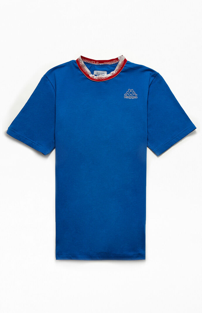 Kappa Blue Logo Tape Acre T-Shirt | PacSun