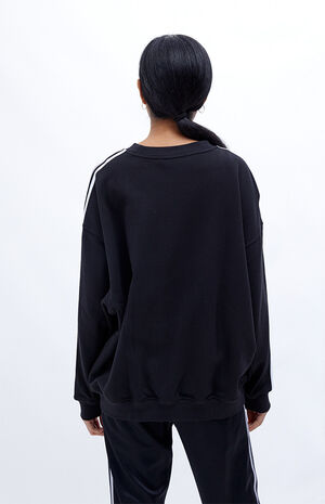 Oversized 3-Stripes Crew Neck Sweatshirt image number 3