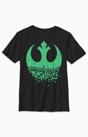 Kids Star Wars Rebel Clover T-Shirt image number 1