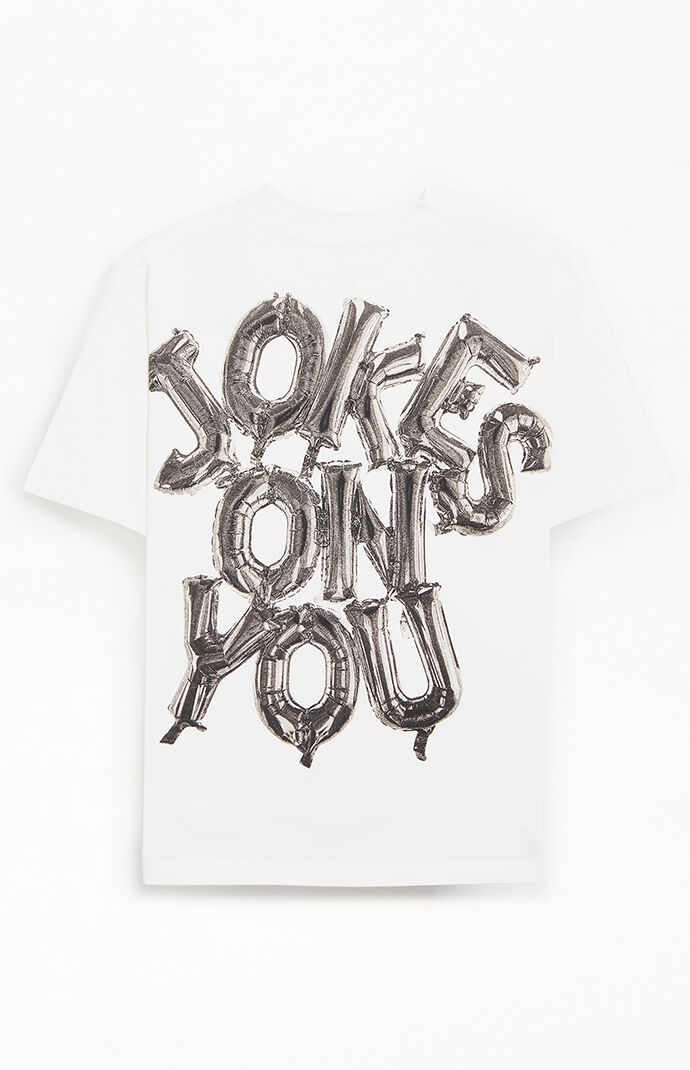 【YOURNUS】Folded Balloon T-shirt JOKES ON YOU Balloon T-Shirt | PacSun