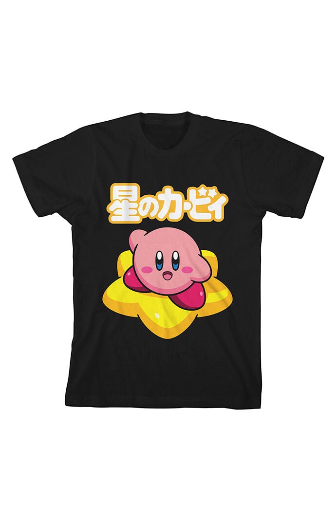 Kids kirby shirt best sale